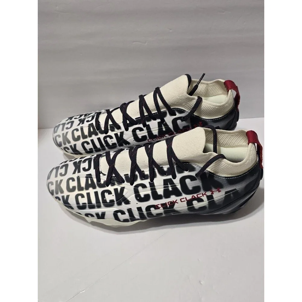 Under Armour Spotlight Pro Click Clack UA Men's 11 Football Cleats 6006218-016